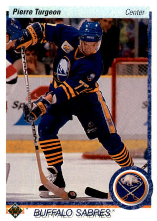 NHL 1990-91 Upper Deck - No 43 - Pierre Turgeon