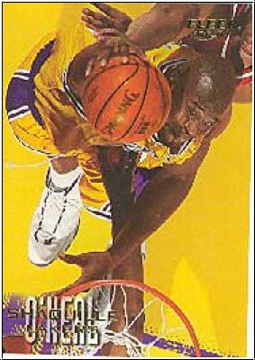 NBA 1996-97 Fleer European - No. 236 - Shaquille O'Neal