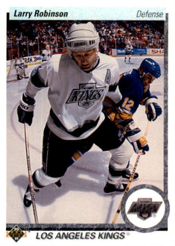 NHL 1990-91 Upper Deck - No 52 - Larry Robinson