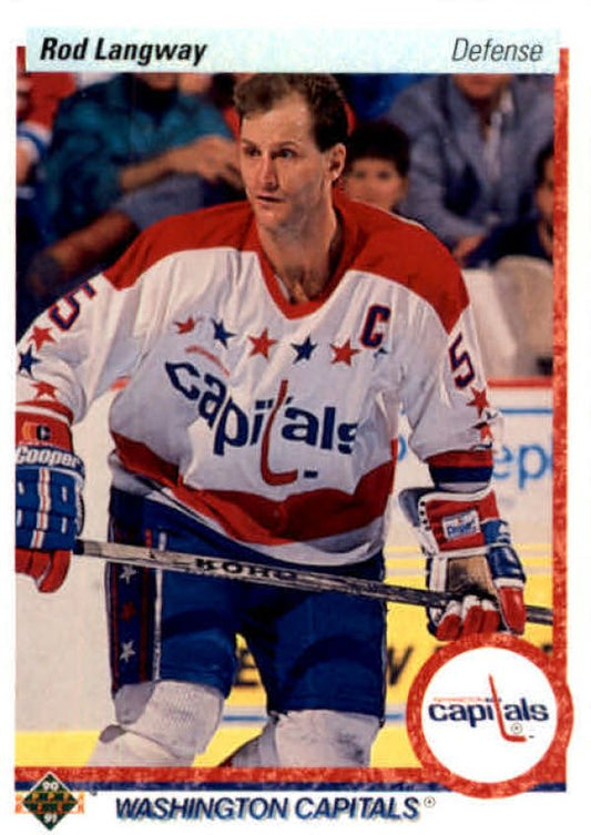 NHL 1990-91 Upper Deck - No 57 - Rod Langway