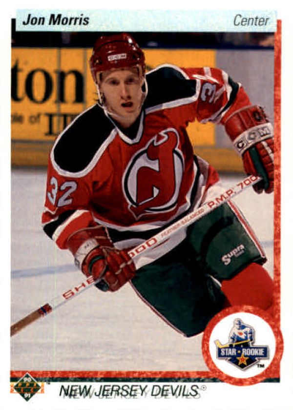 NHL 1990-91 Upper Deck - No 65 - Jon Morris