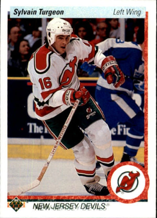 NHL 1990-91 Upper Deck - No 70 - Sylvain Turgeon