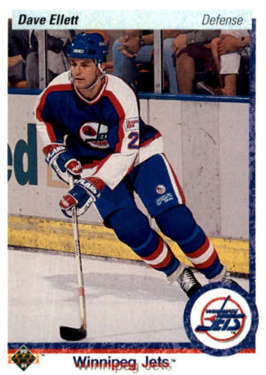 NHL 1990-91 Upper Deck - No 71 - Dave Ellett