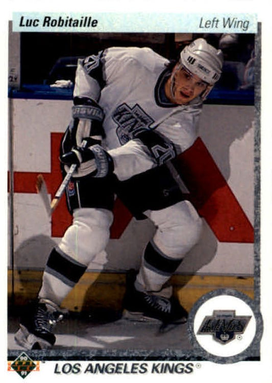 NHL 1990-91 Upper Deck - No 73 - Luc Robitaille