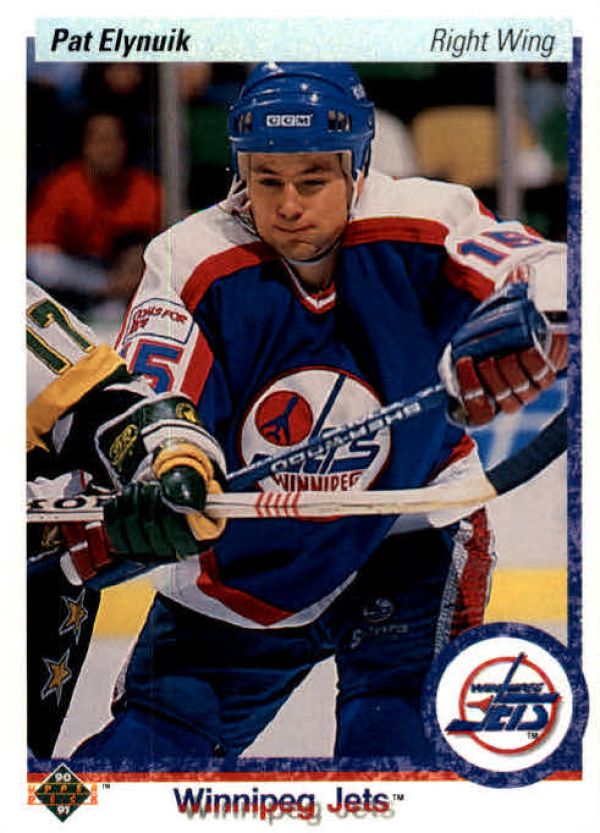 NHL 1990-91 Upper Deck - No 74 - Pat Elynuik