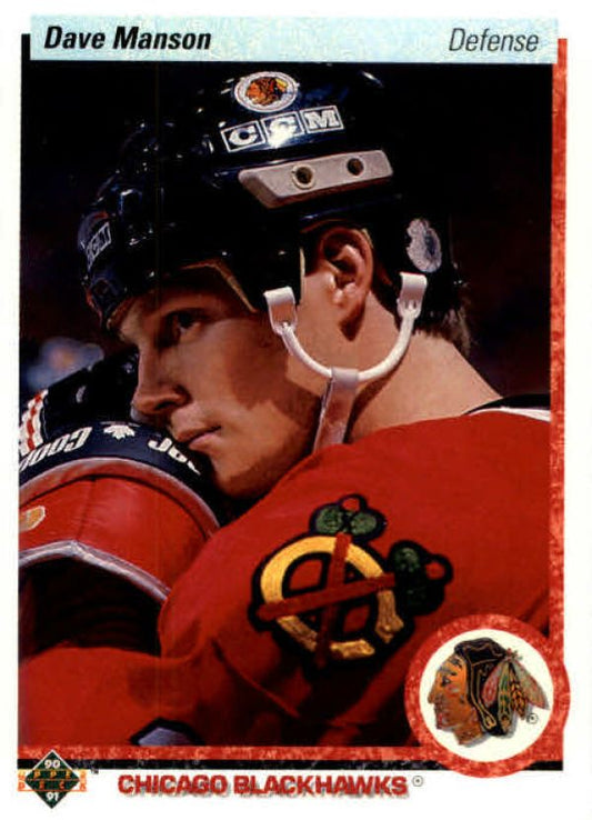 NHL 1990-91 Upper Deck - No 85 - Dave Manson