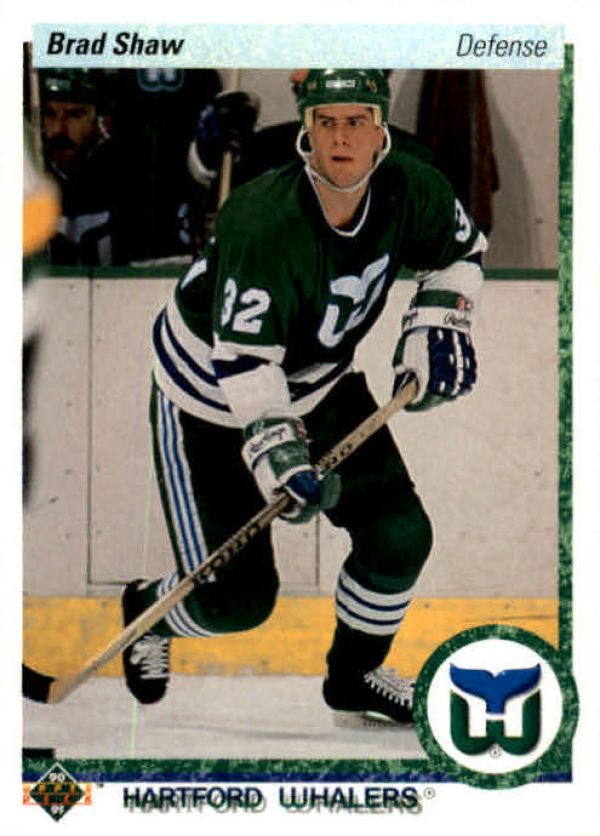 NHL 1990-91 Upper Deck - No 90 - Brad Shaw