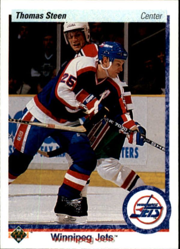 NHL 1990-91 Upper Deck - No 94 - Thomas Steen