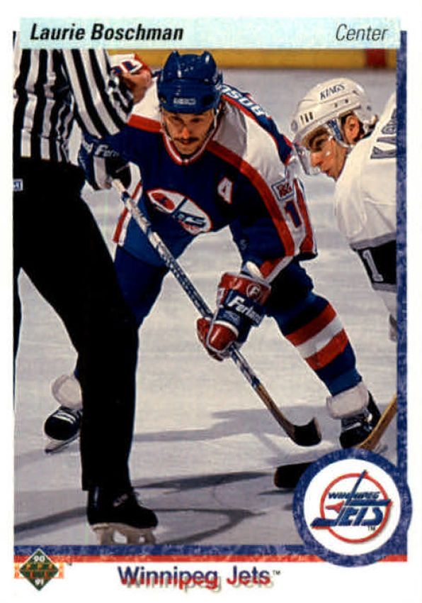 NHL 1990-91 Upper Deck - No 103 - Laurie Boschman