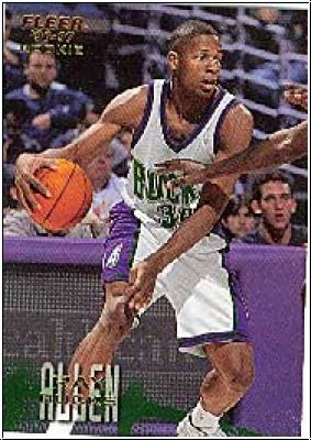 NBA 1996-97 Fleer European - No. 242 - Ray Allen