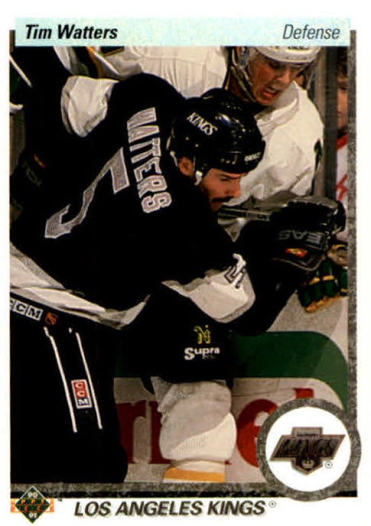 NHL 1990-91 Upper Deck - No 117 - Tim Watters