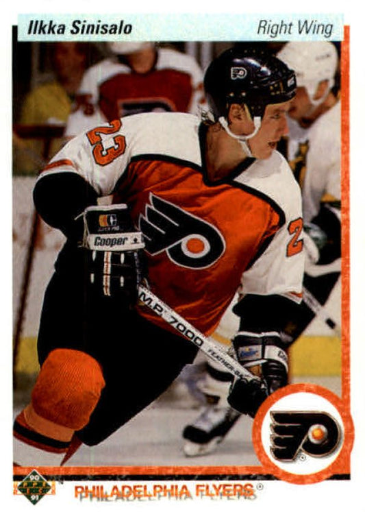 NHL 1990-91 Upper Deck - No 120 - Ilkka Sinisalo