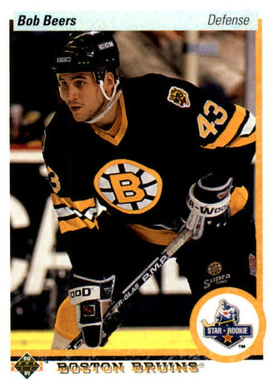 NHL 1990-91 Upper Deck - No 125 - Bob Beers