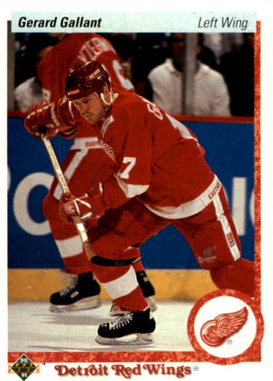 NHL 1990-91 Upper Deck - No 134 - Gerard Gallant