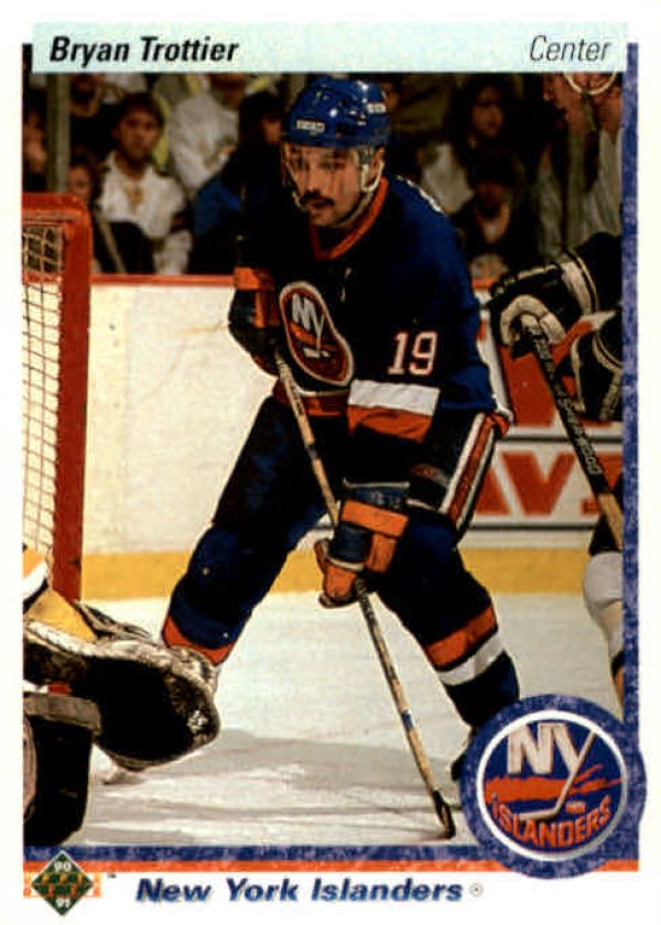 NHL 1990-91 Upper Deck - No 1378 - Bryan Trottier