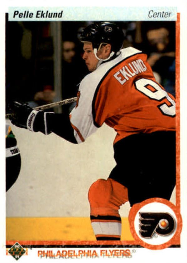 NHL 1990-91 Upper Deck - No 138 - Pelle Eklund