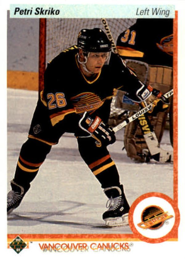 NHL 1990-91 Upper Deck - No 147 - Petri Skriko