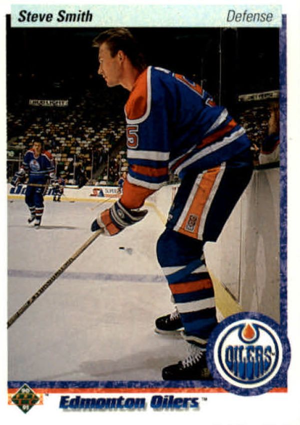 NHL 1990-91 Upper Deck - No 148 - Steve Smith