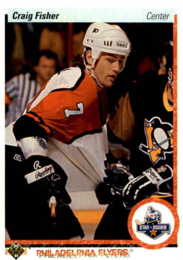 NHL 1990-91 Upper Deck - No 155 - Craig Fisher