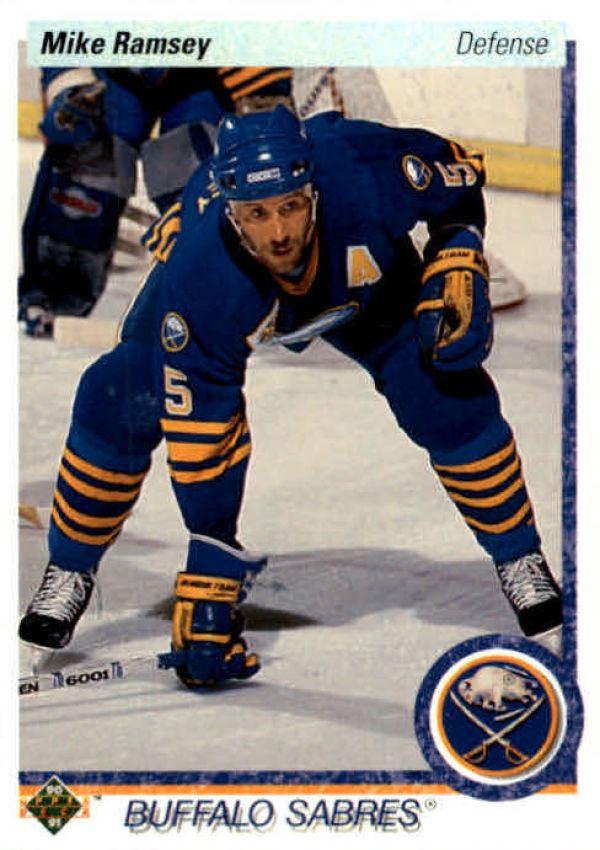 NHL 1990-91 Upper Deck - No 168 - Mike Ramsey