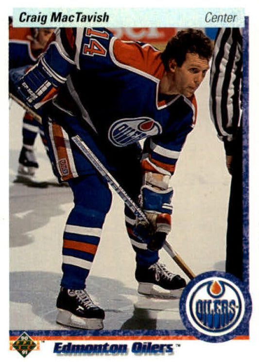 NHL 1990-91 Upper Deck - No 169 - Craig MacTavish