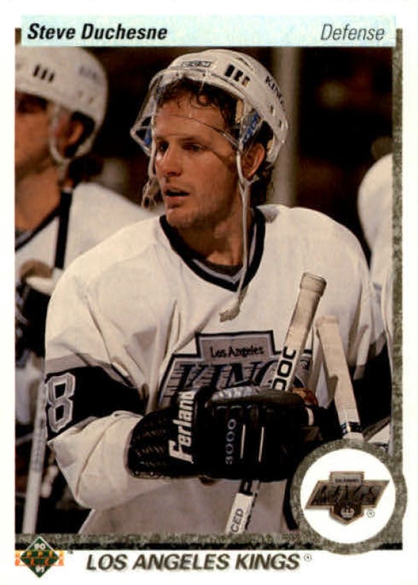 NHL 1990-91 Upper Deck - No 136 - Steve Duchesne