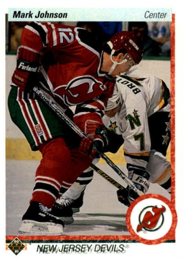 NHL 1990-91 Upper Deck - No 180 - Mark Johnson