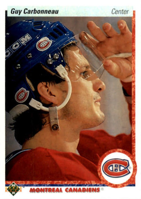 NHL 1990-91 Upper Deck - No 188 - Guy Carbonneau