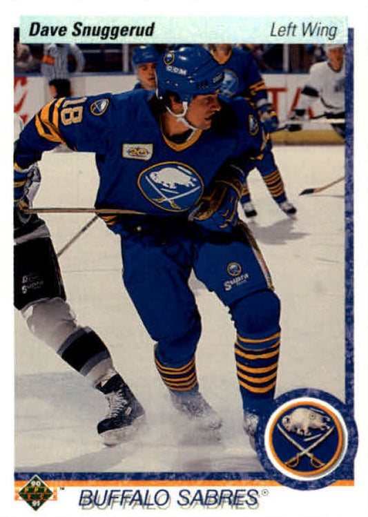 NHL 1990-91 Upper Deck - No 189 - Dave Snuggerud