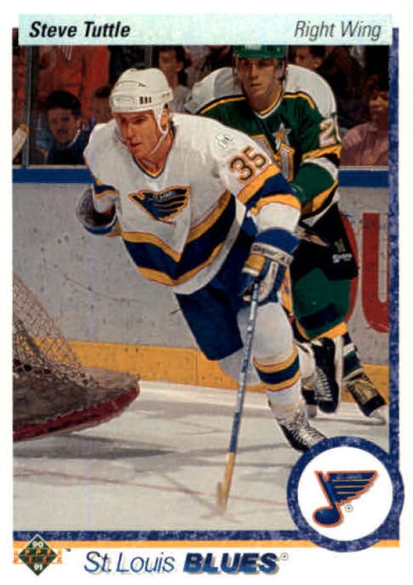 NHL 1990-91 Upper Deck - No 195 - Steve Tuttle