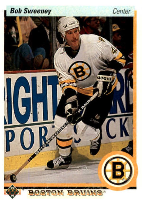 NHL 1990-91 Upper Deck - No 198 - Bob Sweeney