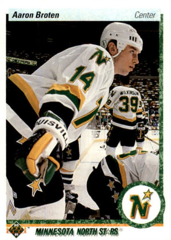 NHL 1990-91 Upper Deck - No 210 - Aaron Broten