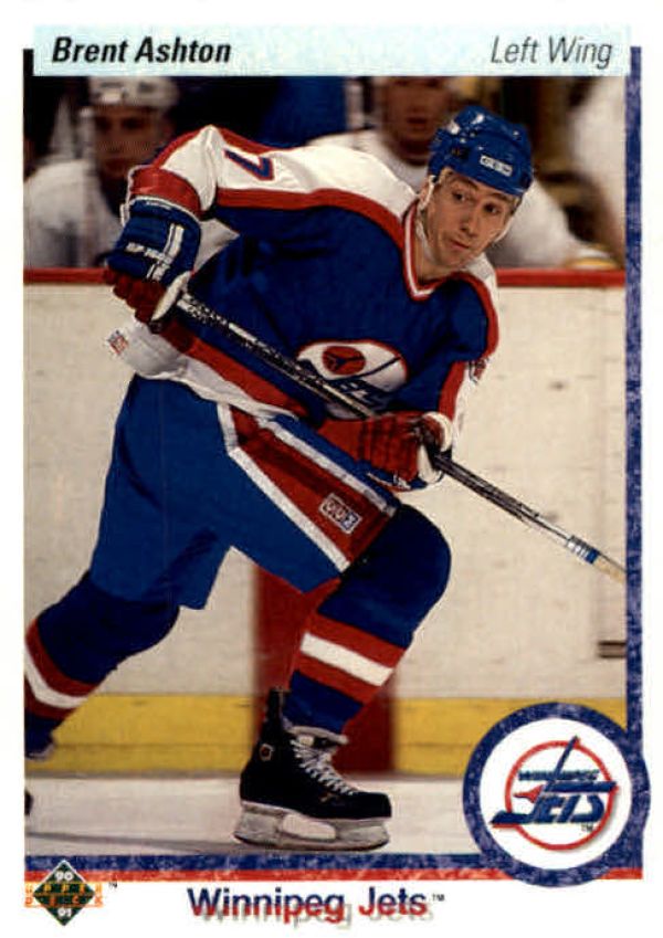 NHL 1990-91 Upper Deck - No 220 - Brent Ashton