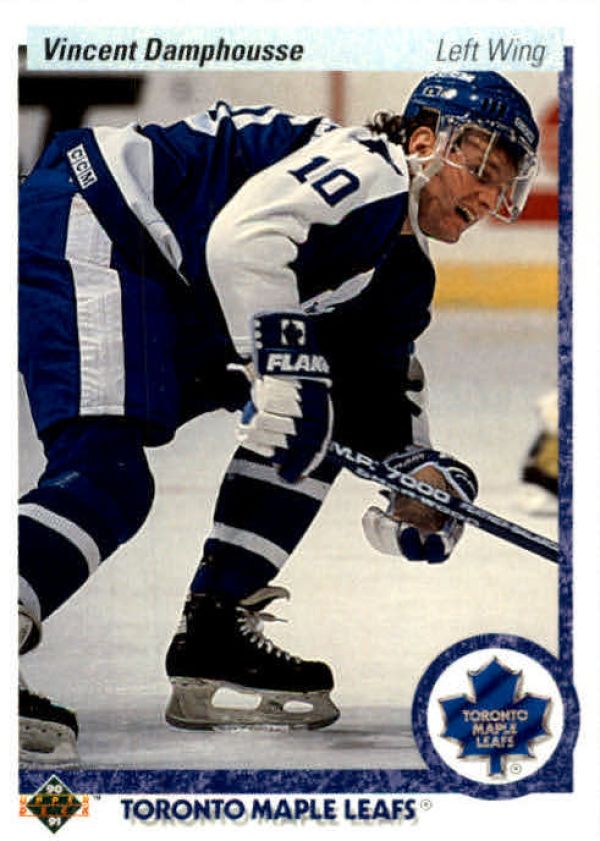 NHL 1990-91 Upper Deck - No 224 - Vincent Damphousse