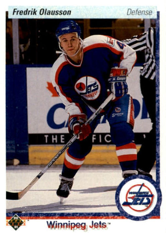 NHL 1990-91 Upper Deck - No 237 - Fredrik Olausson