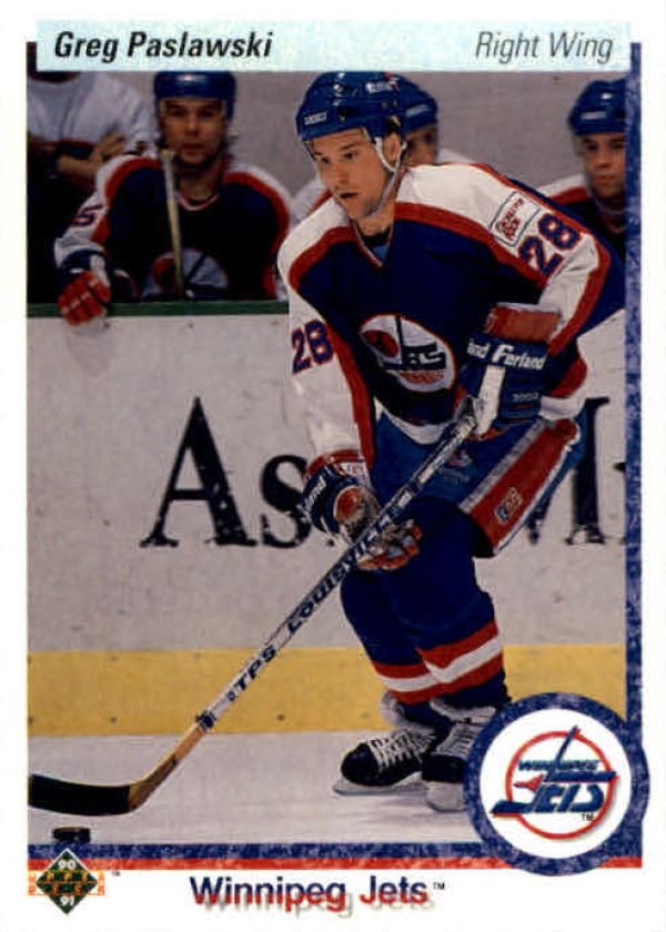 NHL 1990-91 Upper Deck - No 239 - Greg Paslawski