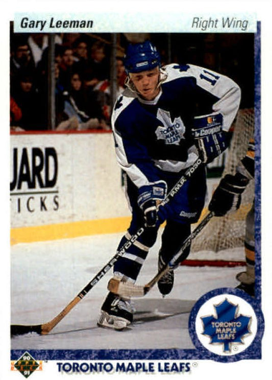 NHL 1990-91 Upper Deck - No 243 - Gary Leeman