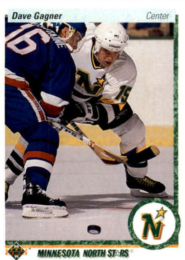 NHL 1990-91 Upper Deck - No 248 - Dave Gagner