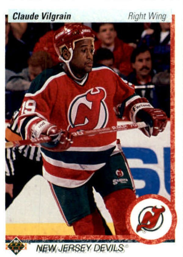 NHL 1990-91 Upper Deck - No 250 - Claude Vilgrain