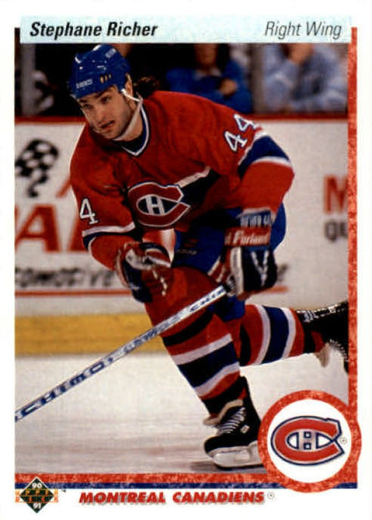 NHL 1990-91 Upper Deck - No 276 - Stephane Richer