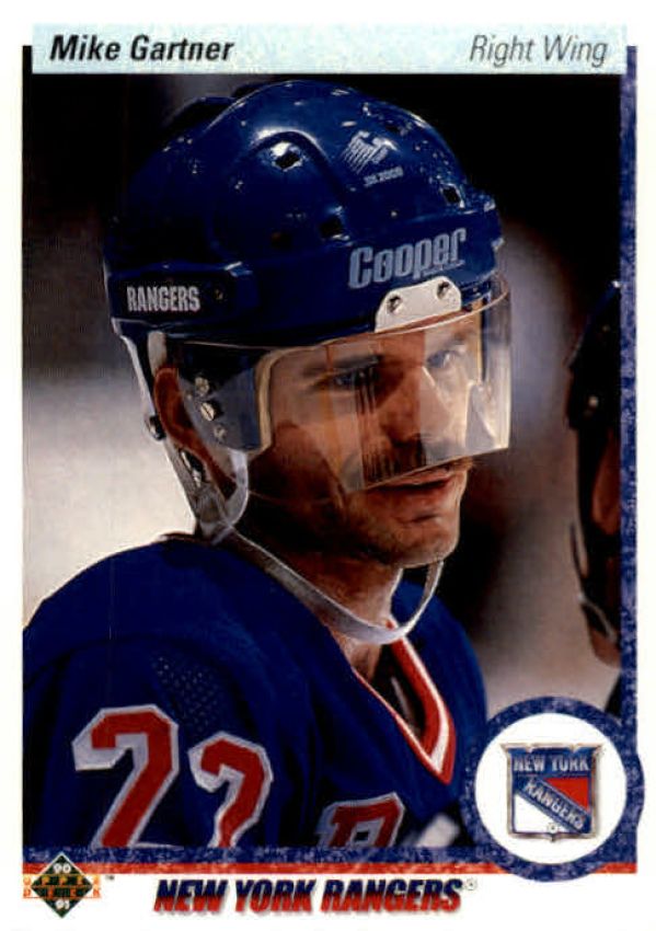 NHL 1990-91 Upper Deck - No 277 - Mike Gartner