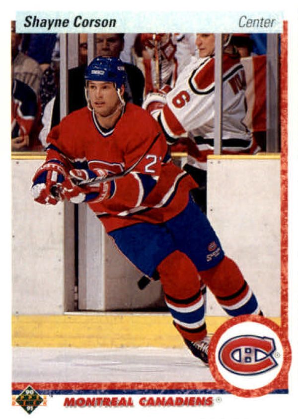 NHL 1990-91 Upper Deck - No 280 - Shayne Corson