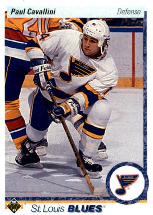 NHL 1990-91 Upper Deck - No 281 - Paul Cavallini