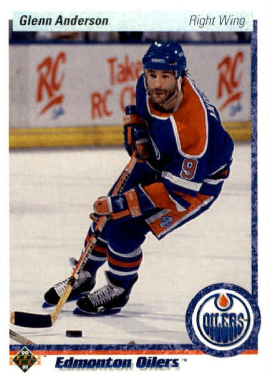 NHL 1990-91 Upper Deck - No 284 - Glenn Anderson