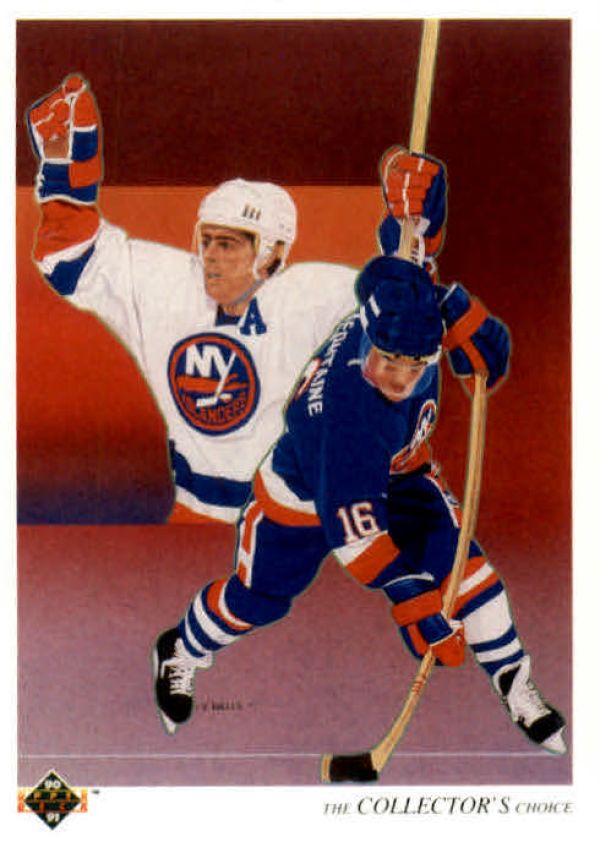 NHL 1990-91 Upper Deck - No 306 - Pat LaFontaine