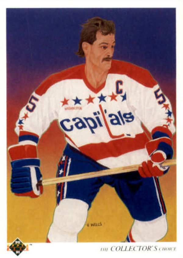 NHL 1990-91 Upper Deck - No 309 - Rod Langway