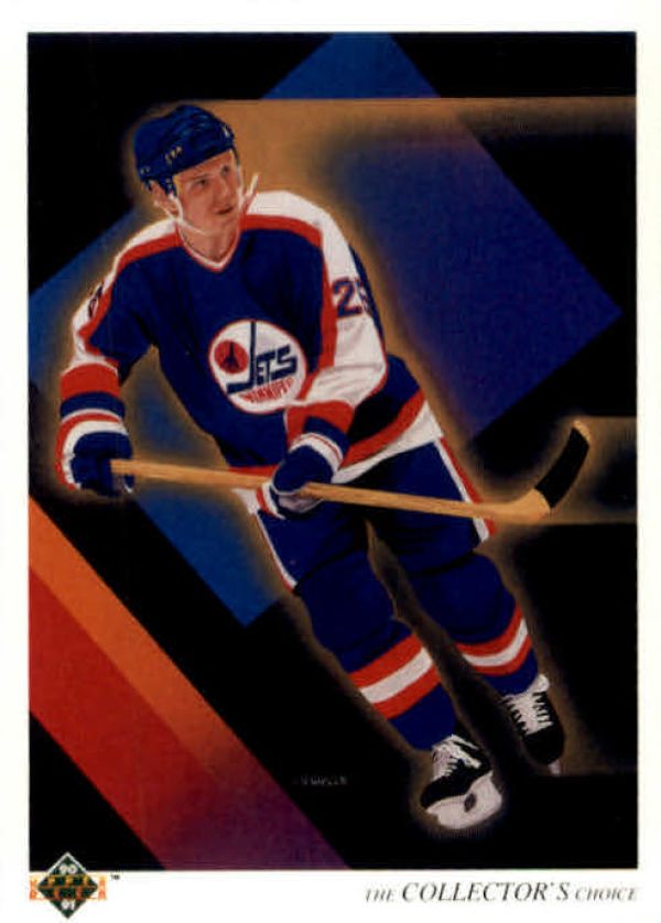 NHL 1990-91 Upper Deck - No 313 - Thomas Steen