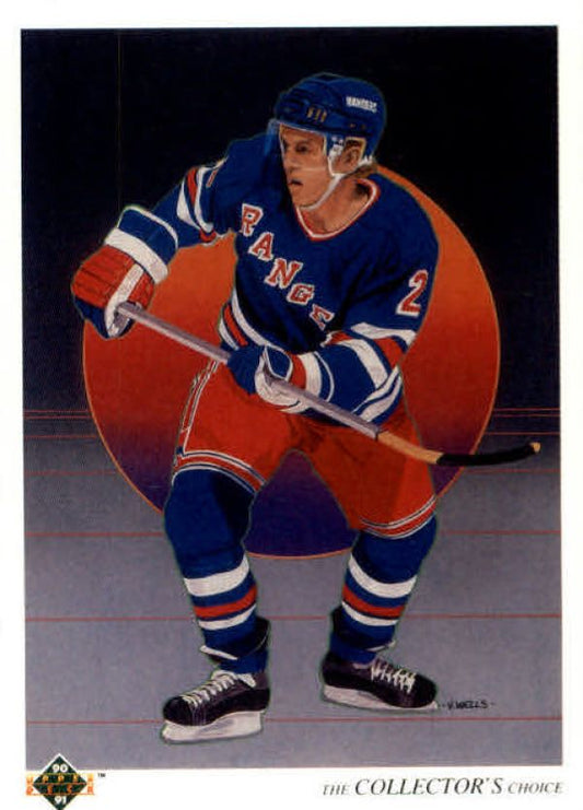 NHL 1990-91 Upper Deck - No 315 - Brian Leetch