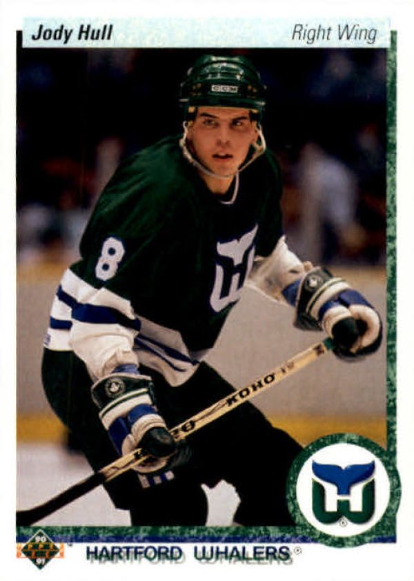 NHL 1990-91 Upper Deck - No 322 - Jody Hull