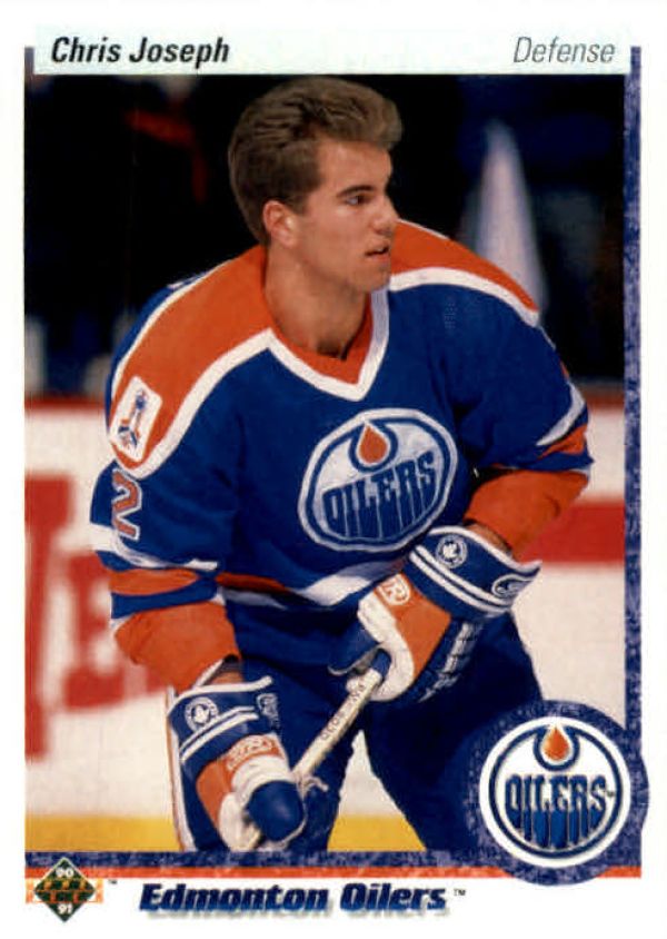 NHL 1990-91 Upper Deck - No 323 - Chris Joseph